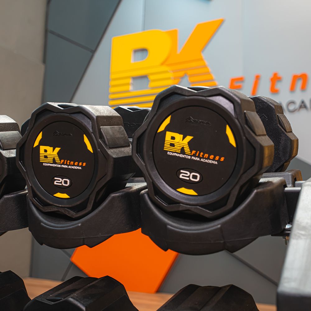 Jogo de Dumbbell 12-30KG com Suporte thumb 4