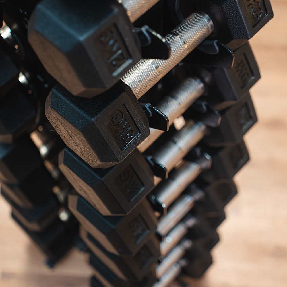 Jogo de Halter 1-10KG Inox com Suporte thumb 2