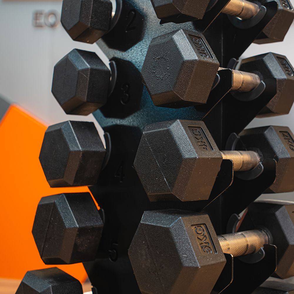 Jogo de Halter 1-10KG Inox com Suporte thumb 4