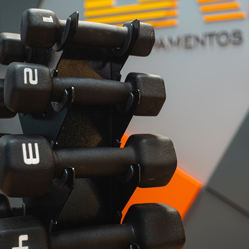 Jogo de Halter 1-10KG Texturizado com Suporte thumb 2